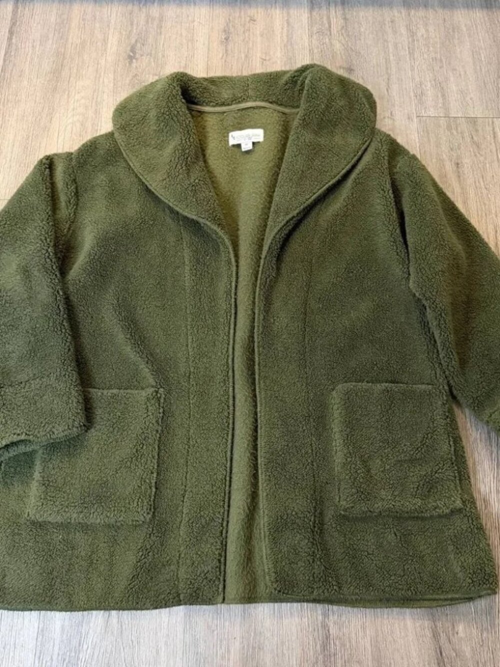 Koolaburra by UGG Sherpa Fleece Shawl Collar Cardigan Women’s Size M